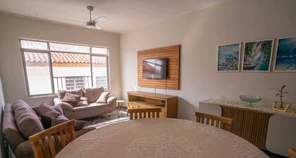 Apartamento Beira-Mar em Peruibe com Suíte