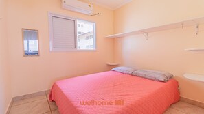 1 bedroom, WiFi - Flat em Ubatuba a 5 min da praia acomoda 5 pessoas (Ubatuba)