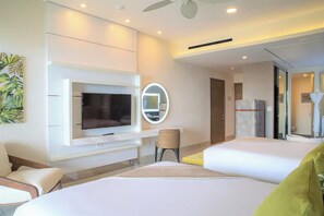 1 غرفة نوم ومكواة/لوح كي وواي فاي وملاءات أسرّة