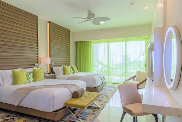 1 غرفة نوم ومكواة/لوح كي وواي فاي وملاءات أسرّة