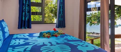 방갈로, 파티오, 바다 전망 | 무료 WiFi