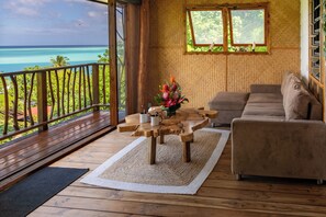 House, Patio, Sea View | Living area