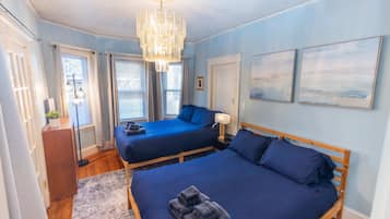 6 bedrooms, desk, travel crib, free WiFi