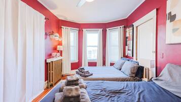 6 soveværelser, skrivebord, weekendseng, gratis Wi-Fi