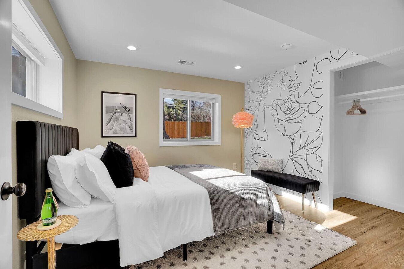 Desk, iron/ironing board, free WiFi, bed sheets