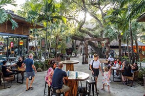 Udendørs spisemuligheder