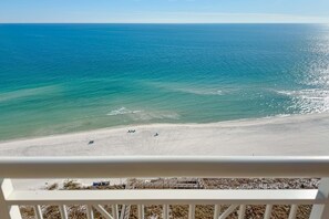 On the beach - Indigo 1703E | New Rental | Beachfront | Free Beach Service (Pensacola)