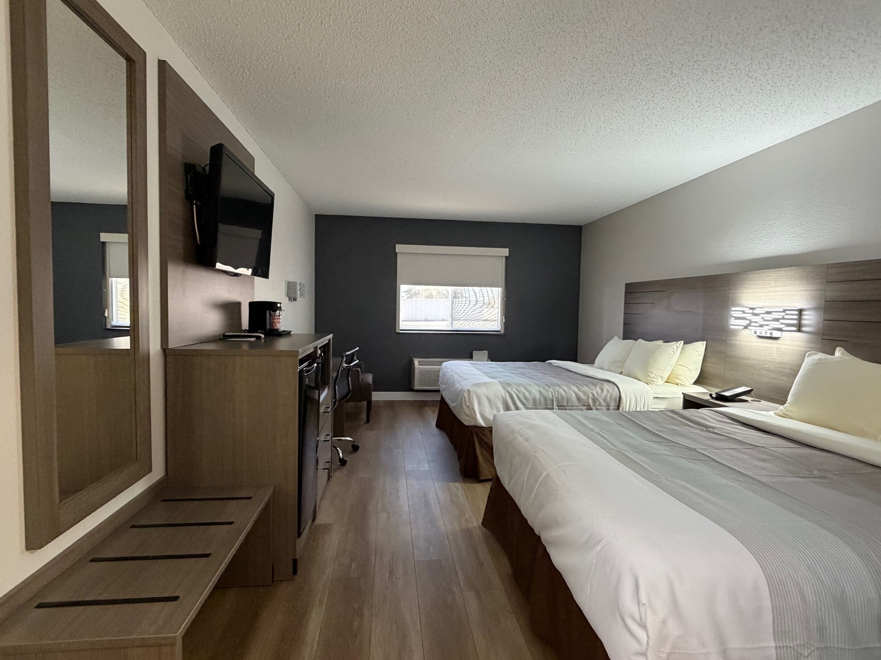 Kamar Double Basic, pemandangan kota | Setrika/meja setrika dan Wi-Fi gratis