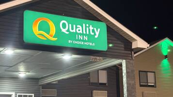 Front of property - evening/night