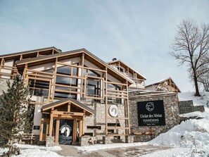 Apartment | Exterior - Refined Ski Apartment Facing Mont Blanc (Combloux)