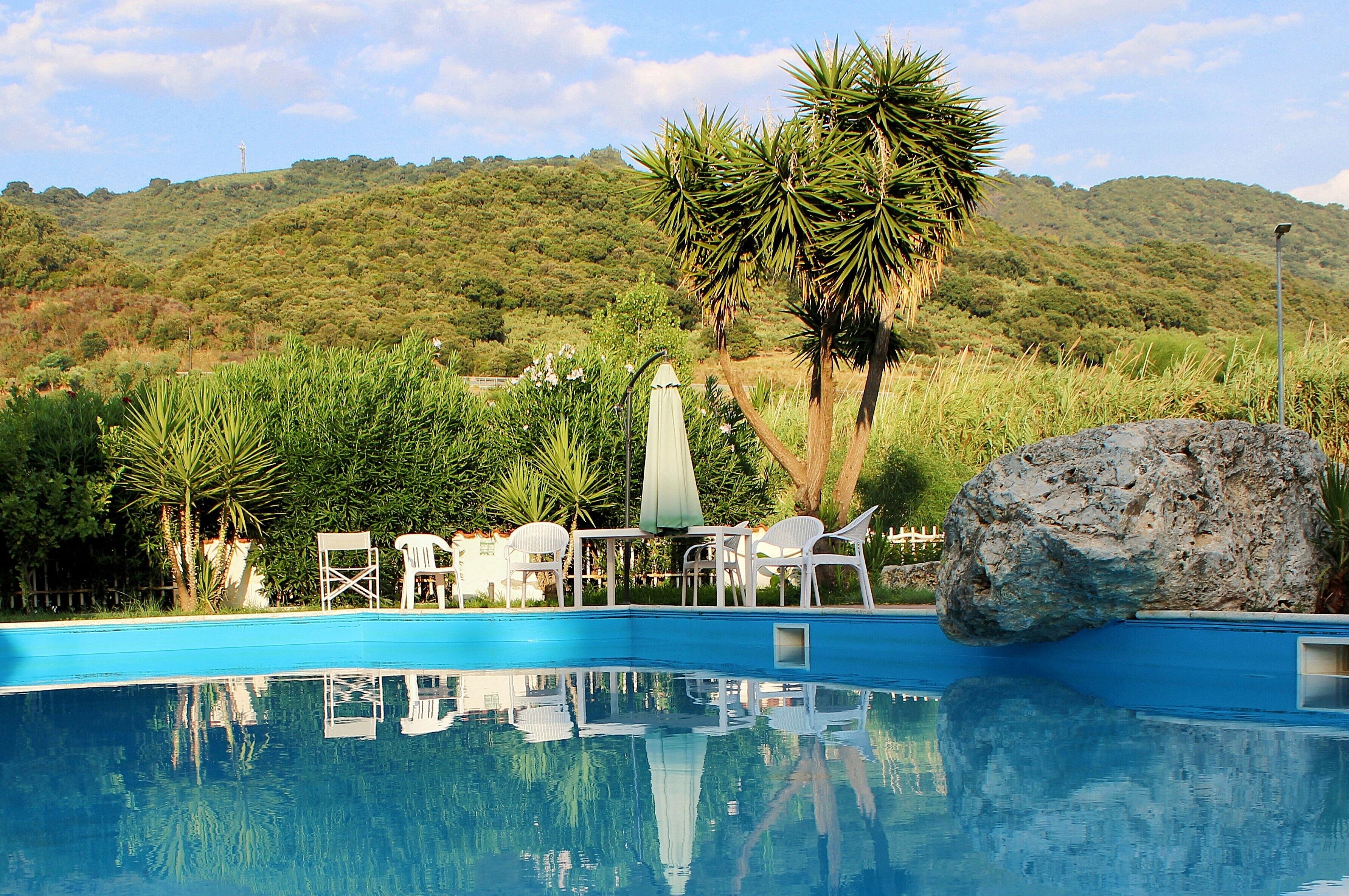 Alberca al aire libre 