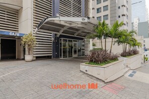 Exterior detail - Apto na Bela Vista a 300m do Sirio Libanes (São Paulo)