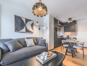 Apartment | Living room - Family Apartment in Paradiski Area (Peisey-Nancroix)