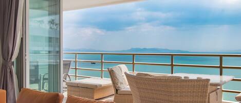 Appartement Premium, vue ocĂ©an | Façade de lâhĂ©bergement