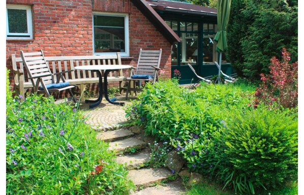 House | Outdoor dining - Reetdachhaus in Burhave (Butjadingen)