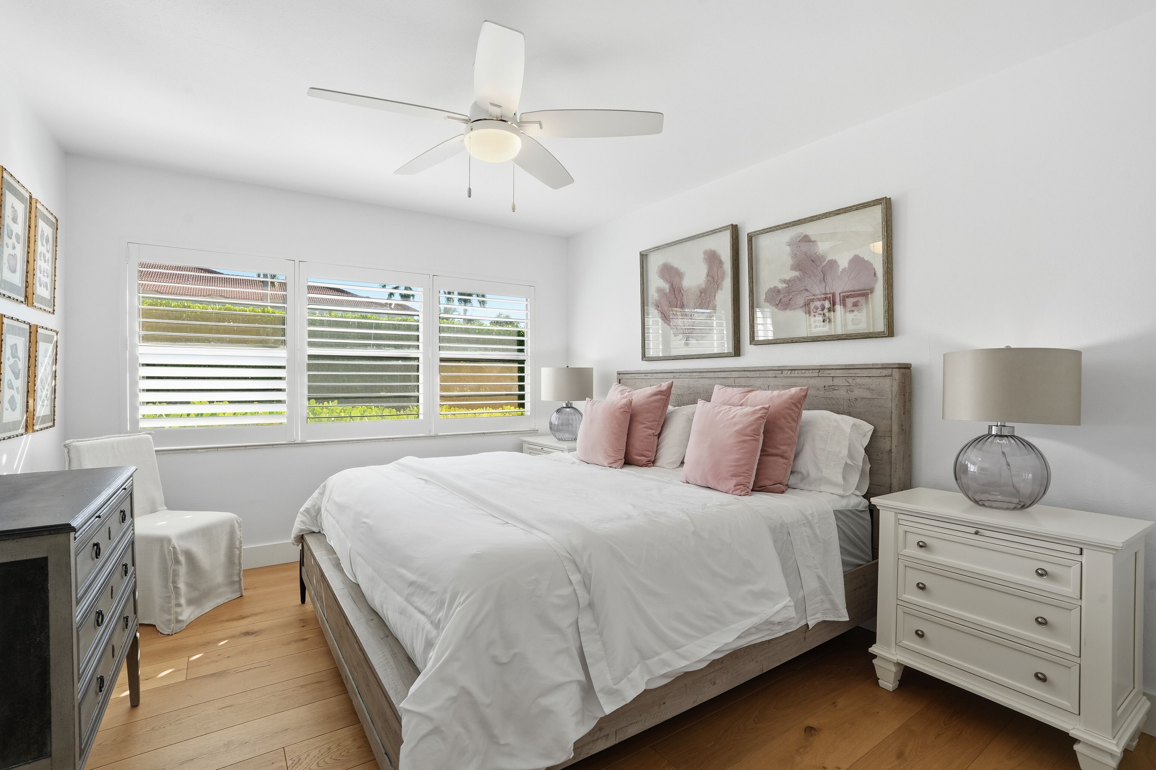 Iron/ironing board, travel crib, free WiFi, bed sheets