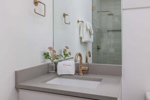 Regadera y secadora de cabello 