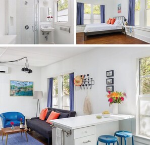 Free WiFi, bed sheets - Walk to Food, Fast Wifi - Pastel Studio - Portoro (Austin)