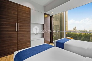 Apartment, 2 Bedrooms, City View | Desk, laptop workspace, iron/ironing board, free WiFi - Isoria by Kozystay - Pondok Indah (Jakarta)
