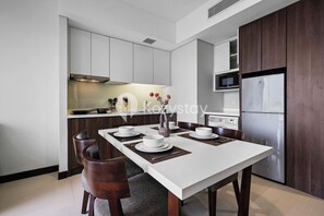 Apartment, 2 Bedrooms, City View | Dining room - Isoria by Kozystay - Pondok Indah (Jakarta)