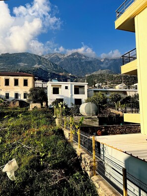 Vue sur les montagnes