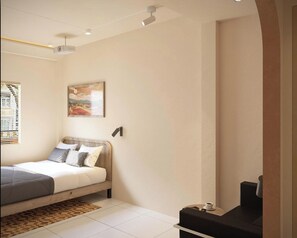 Superior Double Room | In-room safe, desk, laptop workspace, blackout drapes
