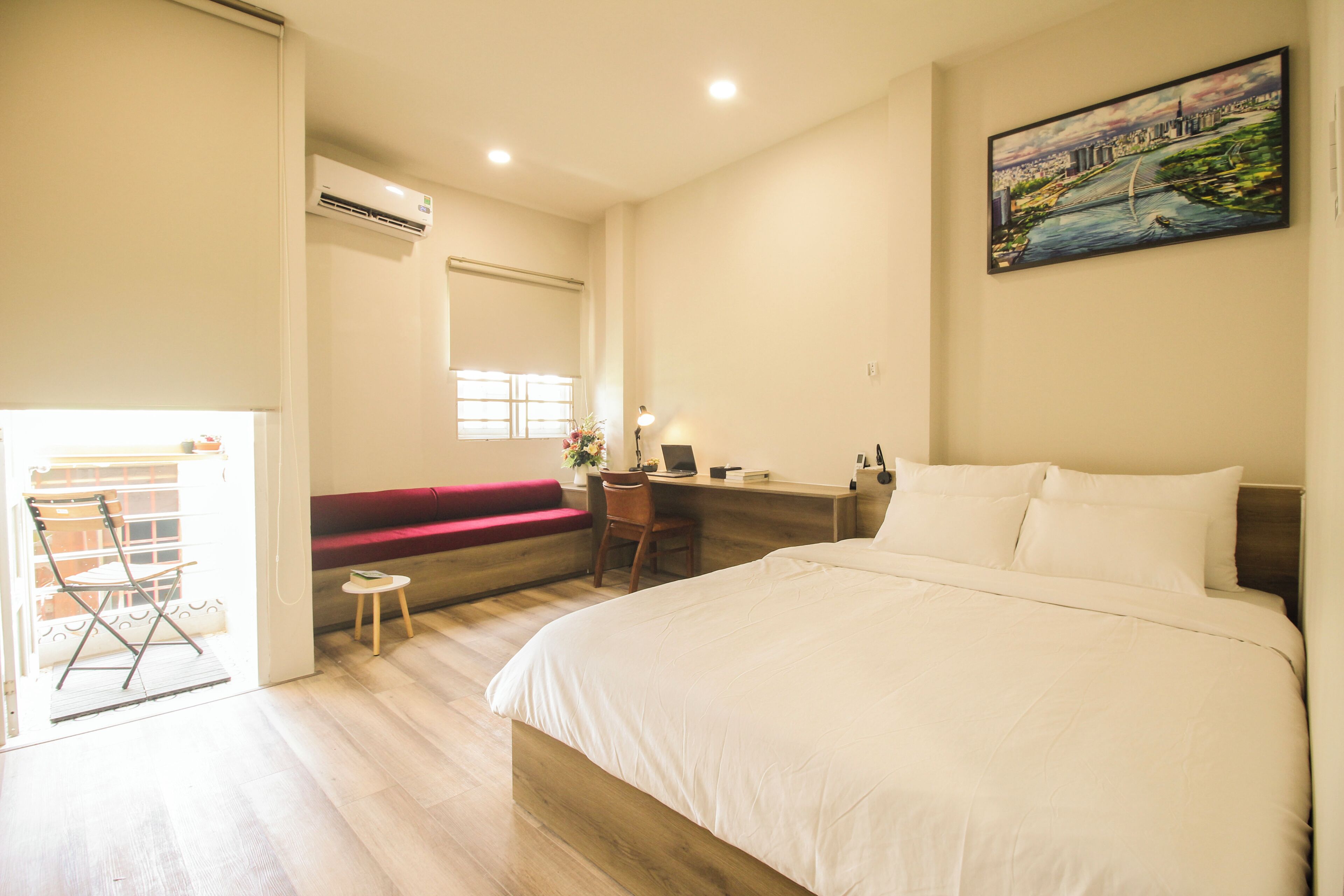 Junior Apartment, Balcony, City View | In-room safe, desk, blackout curtains, free WiFi