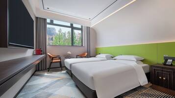 Comfort Twin Room, City View | Wi-fi percuma