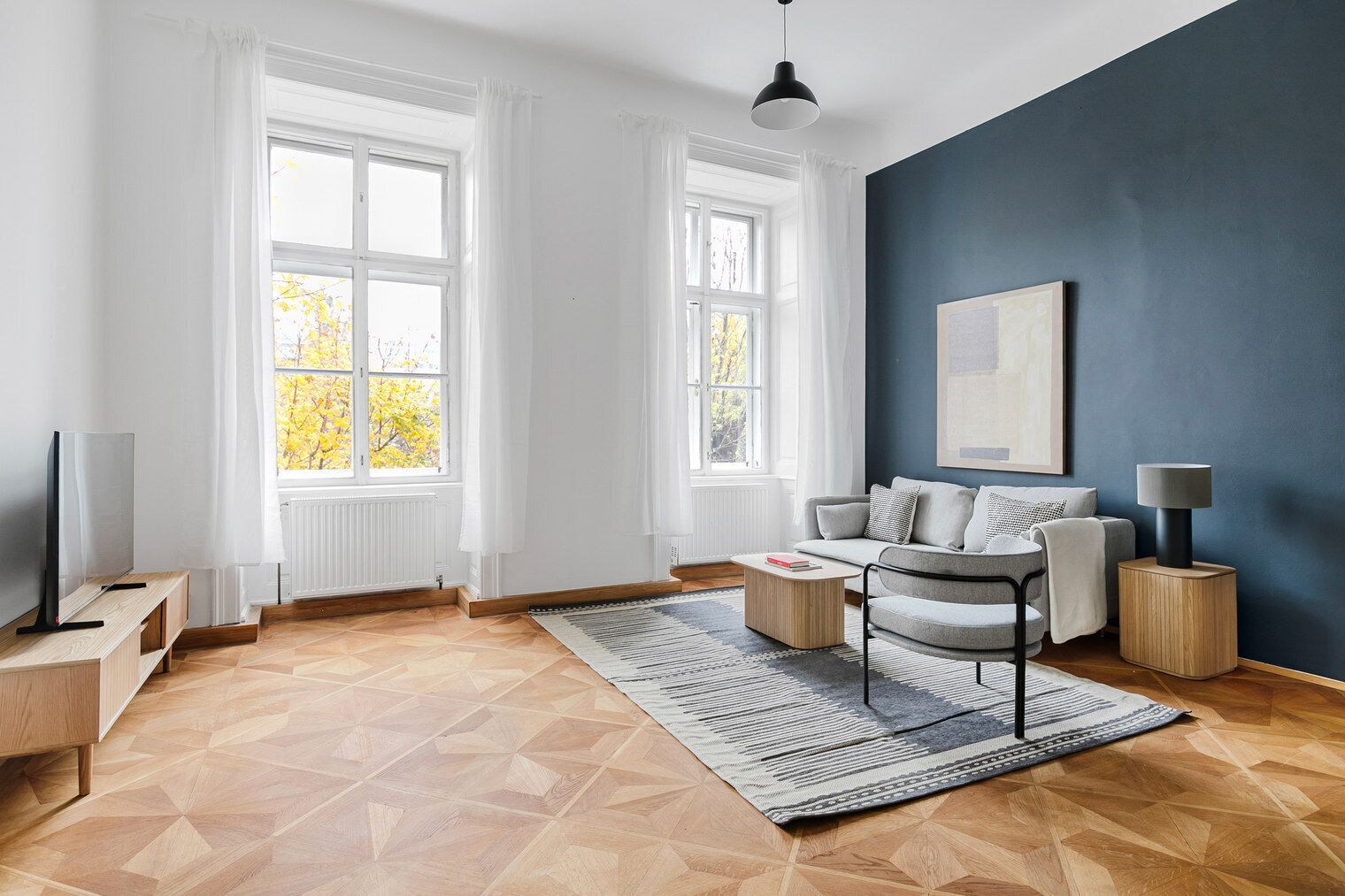 Fernseher, Stereoanlage