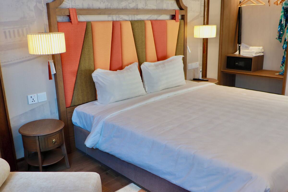 Deluxe Double Room, Pool View | In-room safe, free WiFi