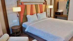 Deluxe Double Room, Pool View | In-room safe, free WiFi