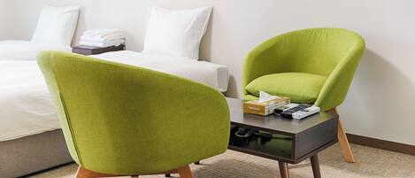 Standard Twin Room | Blackout drapes, iron/ironing board, free WiFi