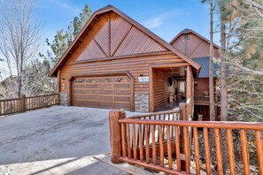 Exterior - View On the Rocks | Scenic Mountain Oasis with Hot Tub, Fire Pit and Game Room (Big Bear Lake)