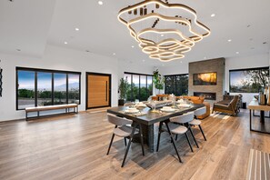 Dining - Modern Oasis with Pool and Stunning City Views (Salt Lake City)