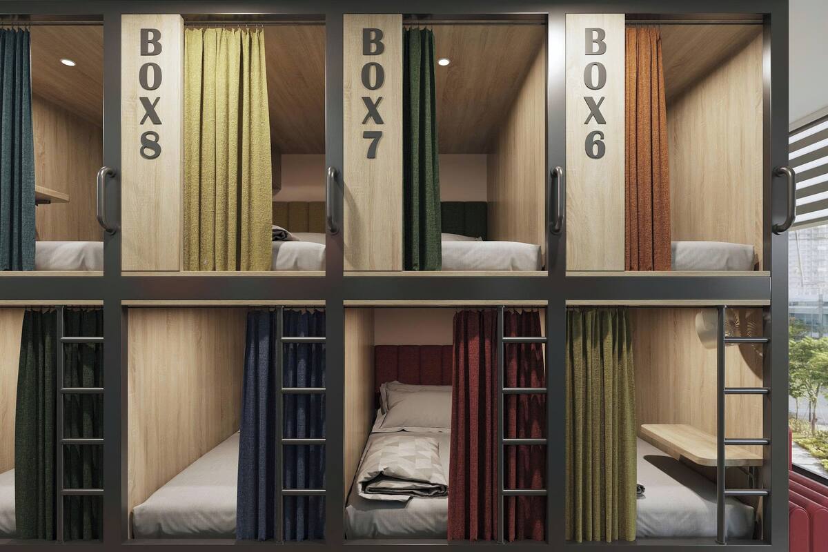 Deluxe Shared Dormitory | Desk, laptop workspace, free WiFi