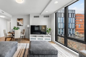 Apartment, 2 Bedrooms | Living area