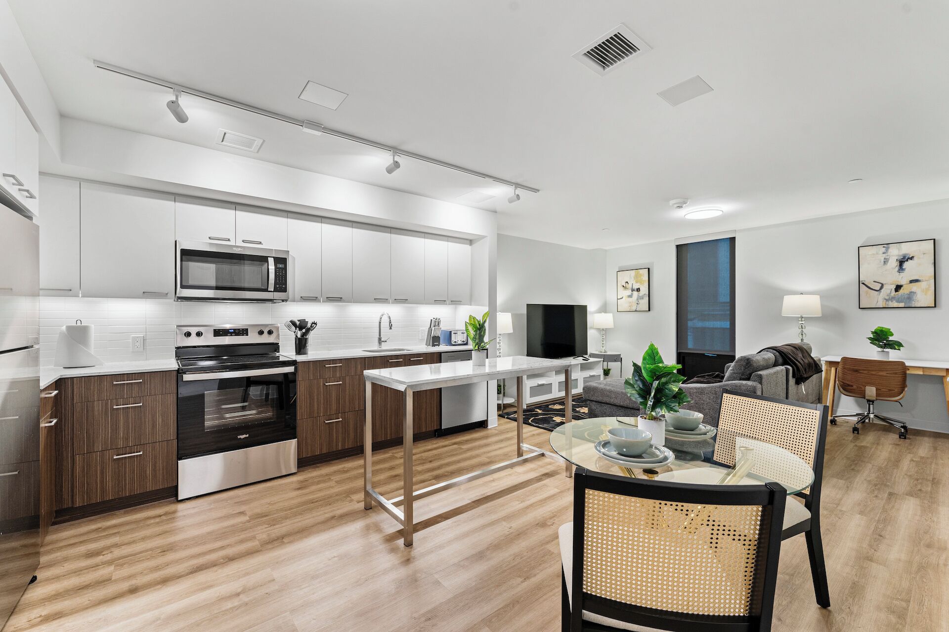 Departamento, 1 habitación | Área de sala de estar