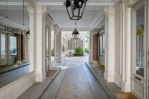 Exterior detail - Blueground | Plaine-Monceau, view, nr Parc Monceau (Paris)