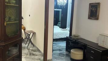 Deluxe-Apartment, Gartenblick | Wohnbereich