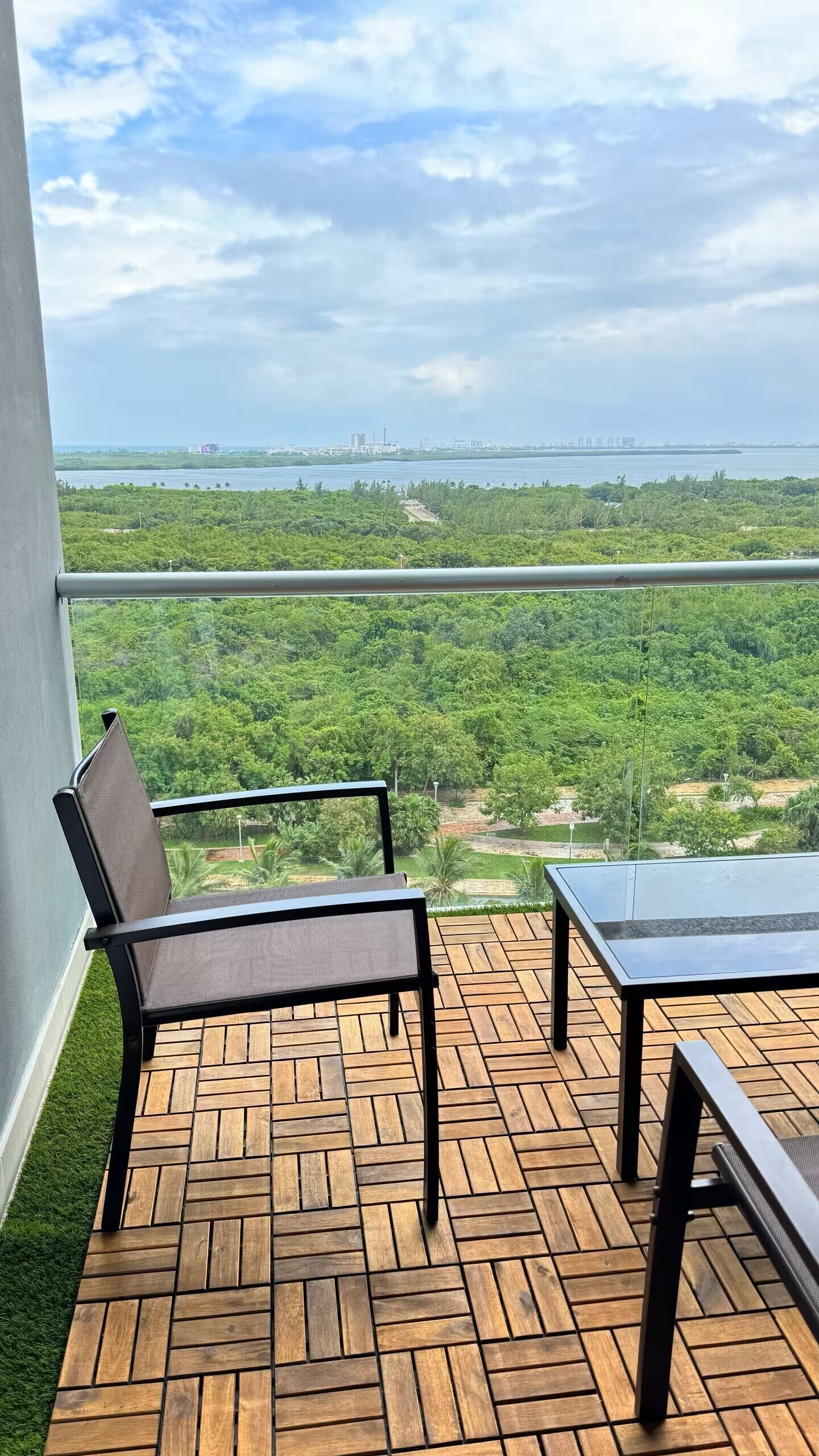 Appartamento Luxury, balcone, vista laguna | Balcone