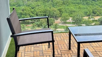 Appartamento Luxury, balcone, vista laguna | Balcone