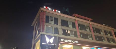 Façade de l’hébergement