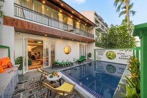 Pool - 3-bedroom villa in gorgeous greenfield view/pool/center Ho An (Thành phố Hội An)
