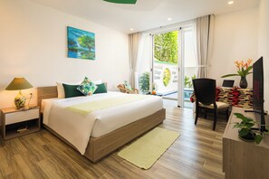 Iron/ironing board, WiFi, bed sheets - 3-bedroom villa in gorgeous greenfield view/pool/center Ho An (Thành phố Hội An)