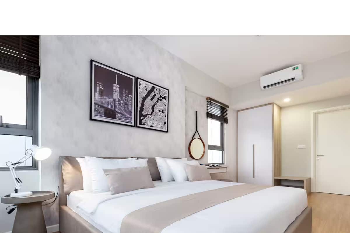 Family Suite, 3 Bedrooms, Club Lounge Access, City View | Egyptian cotton sheets, premium bedding, down comforters