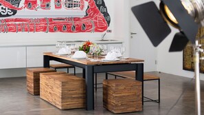 Dining - Villa Canggu North | Chic Canggu 2BR Villa — Pool & Private Chef (Canggu)
