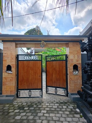 Façade de l’hébergement