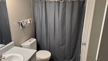 Towels, soap, toilet paper