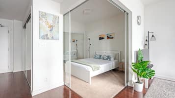 1 chambre, fer et planche à repasser, Wi-Fi, literie fournie