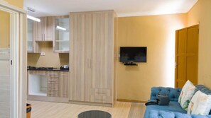 Executive-suite - udsigt til have | Gratis internetforbindelse via kabel